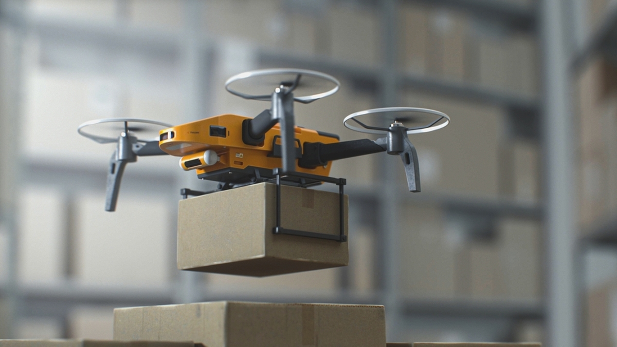Pošty začínají využívat drony. 