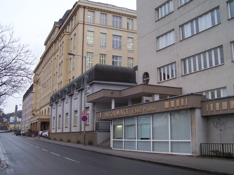 Sídlo ČSSZ na pražském Smíchově
