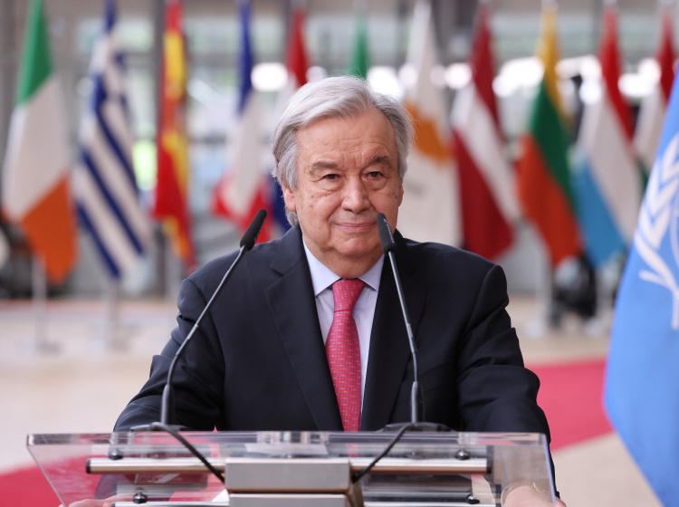 António Guterres, šéf OSN
