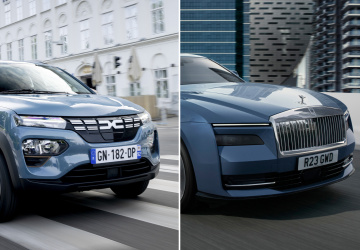 Srovnání nesrovnatelného: Dacia Spring vs Rolls-Royce Spectre